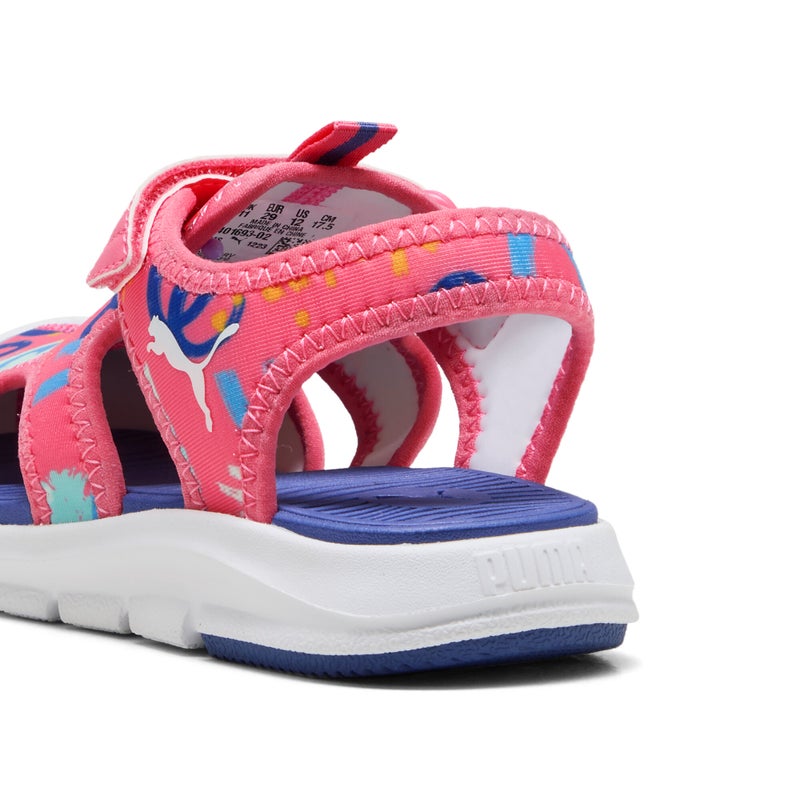 PUMA Fun Racer Kids Unisex Pink Sandals - Image 3